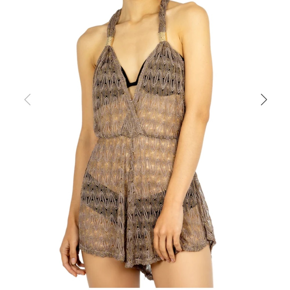 Elif Bathinsuit Romper Cover up with hardware